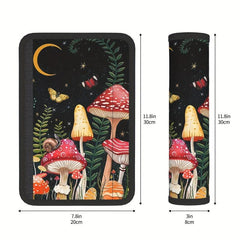 Mushroom Car Seat Belt Cover Soft Shoulder Protector Pad