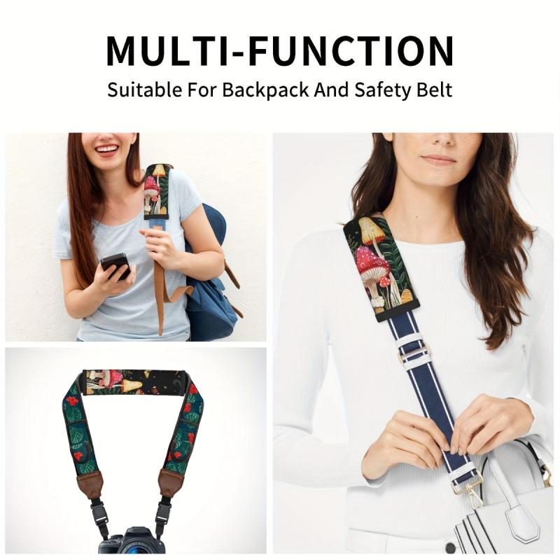 Mushroom Car Seat Belt Cover Soft Shoulder Protector Pad