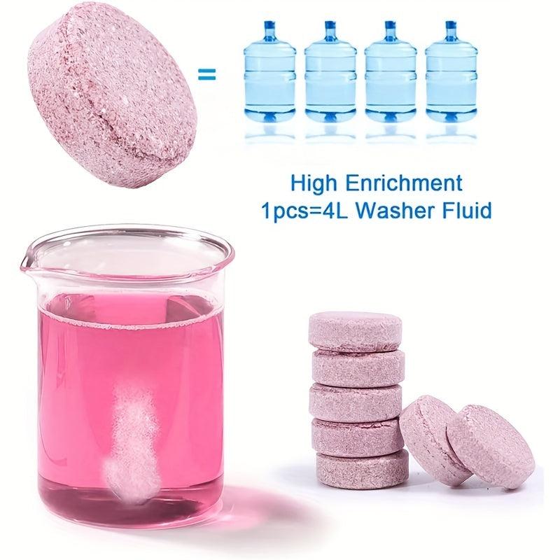 Car Windshield Cleaner Tablet. Universal Glass Dust Fume Car Accessories