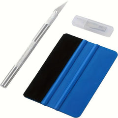 3pcs Car Window Film Tinting Tools Vinyl Wrap Kit Auto Window Tint Tool Kit