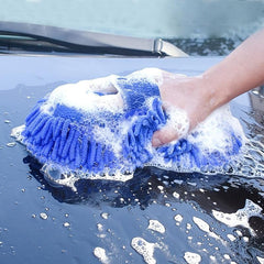 2Pcs Coral Sponge Car Wash Kit - Double Cleaning Power