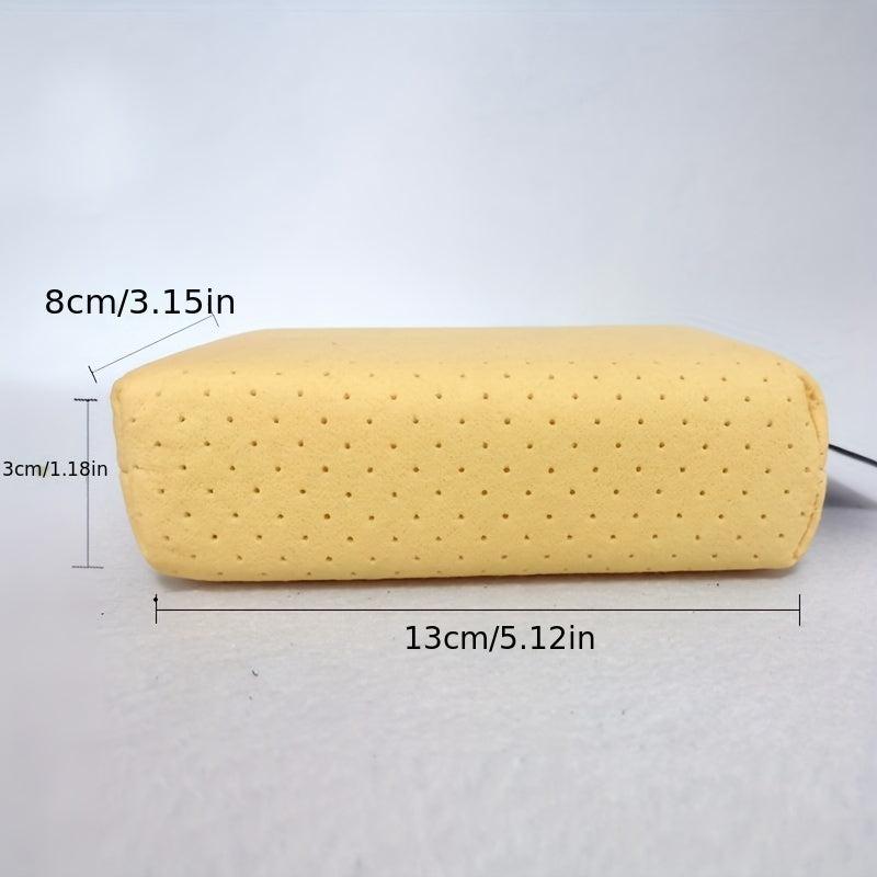 Car Wipe Wax Sponge Block Suede Cloth Non woven Cloth Sponge Block Car Cleaning