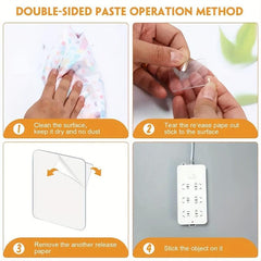 Transparent Heavy Duty Adhesive Tape Removable