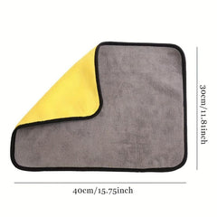 2 Pack Car Cleaning Microfiber Towels 30x40 Inches Assorted Colors