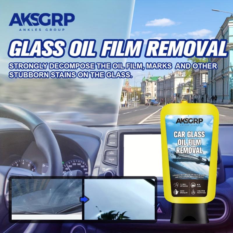 Car Glass Film Cleaning Agent Front Windshield Tree Gum Remover