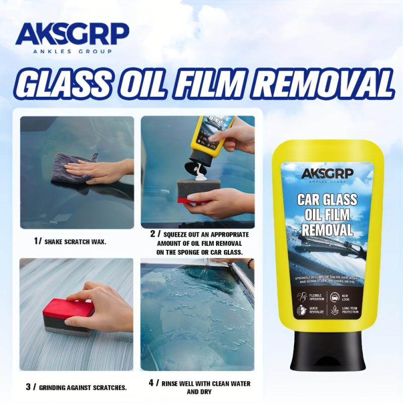 Car Glass Film Cleaning Agent Front Windshield Tree Gum Remover