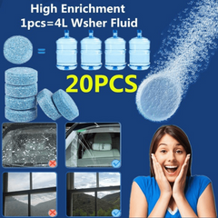4L Anti Fog Agent Window Wiper with Cleaning Pad