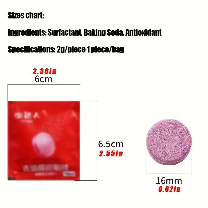 Effervescent Tablets Car Windscreen Wiper Cleaning Solid Cleaner