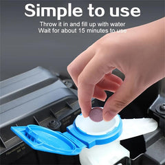 Effervescent Tablets Car Windscreen Wiper Cleaning Solid Cleaner