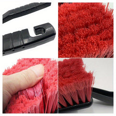Car Wash Brush Long Handle Wheel Cleaner Tool for Trucks RVs