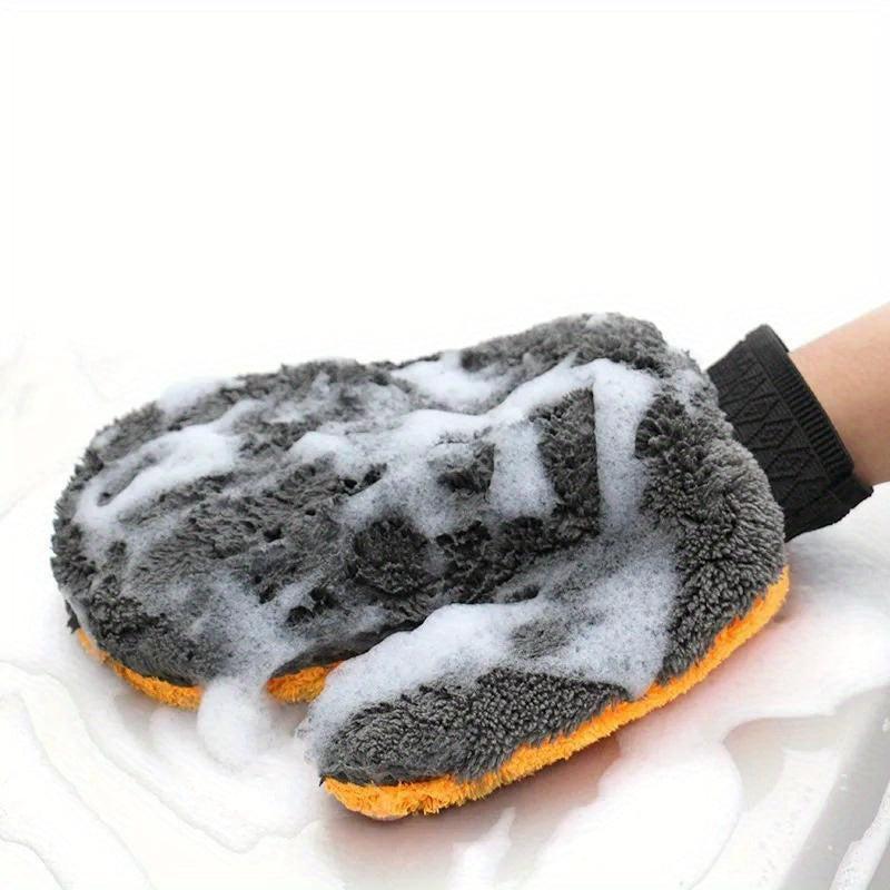 Soft Car Washing Glove Microfiber Drying Cloth
