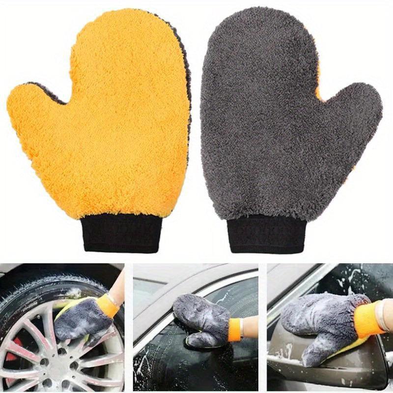 Soft Car Washing Glove Microfiber Drying Cloth
