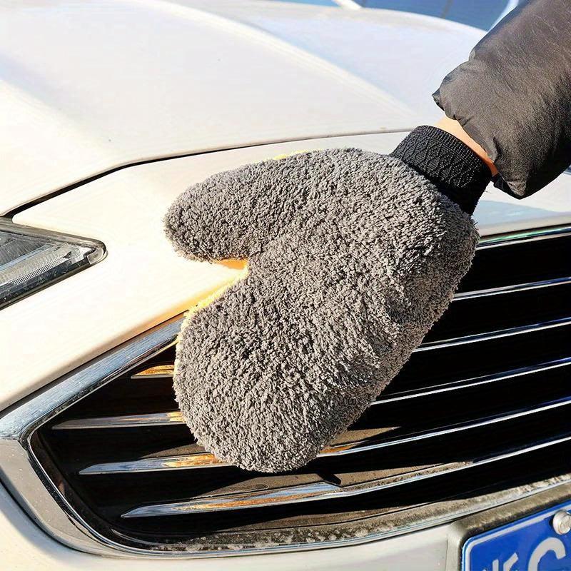 Soft Car Washing Glove Microfiber Drying Cloth