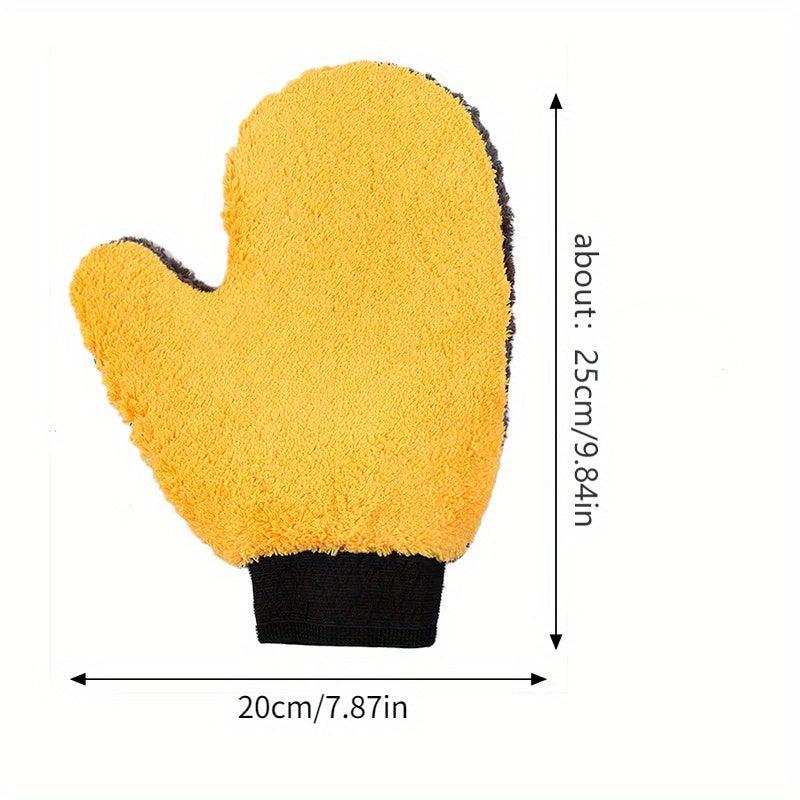 Soft Car Washing Glove Microfiber Drying Cloth