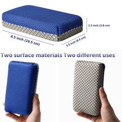 Double Sided Car Wash Sponges Bug Remover Mesh Cleaning Tar Sponge