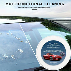 Auto Glass Cleaning Cream - Anti Rain & Anti Fog Film - Perfect Visibility