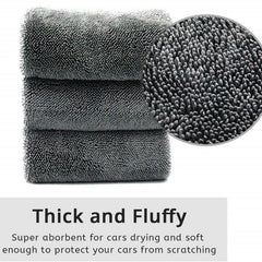 Microfiber Cleaning Cloth Absorbent Towel Glass Wiping Towel