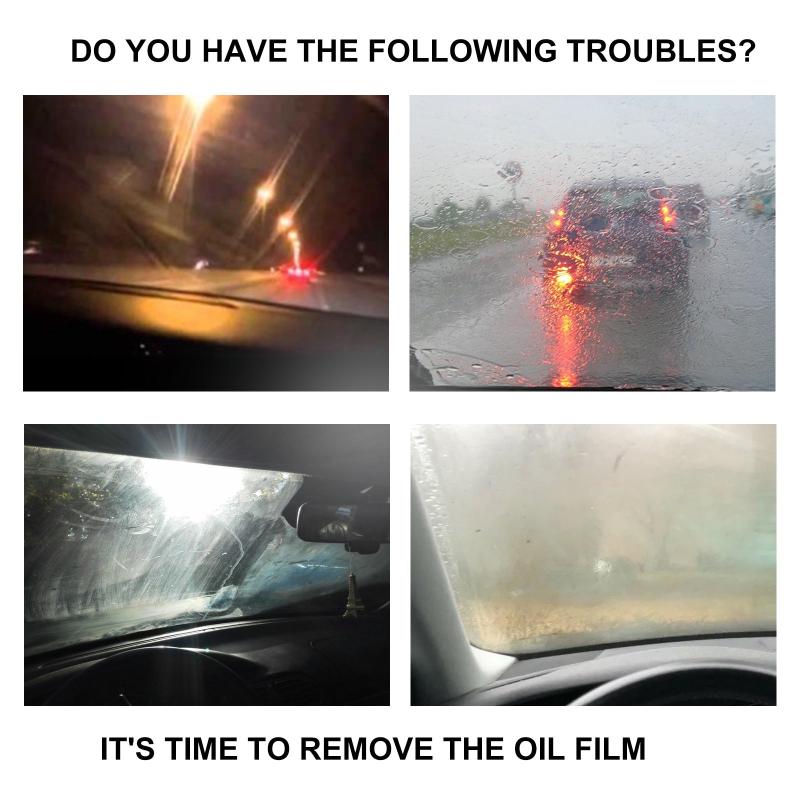 Car Windshield & Window Film Remover & Rain Repellent