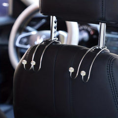 Auto Hooks Bling Car Hangers Organizer Seat Headrest Hooks 2 Pack