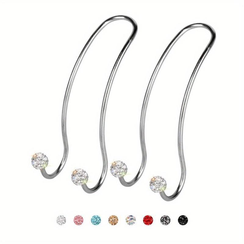 Auto Hooks Bling Car Hangers Organizer Seat Headrest Hooks 2 Pack