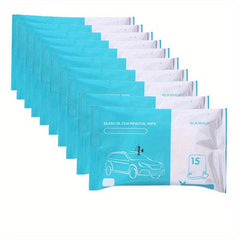 Car Glass Removal Film Wipes Window Stains Cleaning Wipes