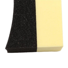 Car Cleaning Kit: Corner Rub Wax Sponge Tire Brush Sponge & Wipe
