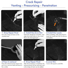 Windshield Repair Kit Glass Crack Repair Tool Set