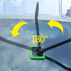 Car Glass Cleaner Wiper Interior Exterior Window Cleaning Tool