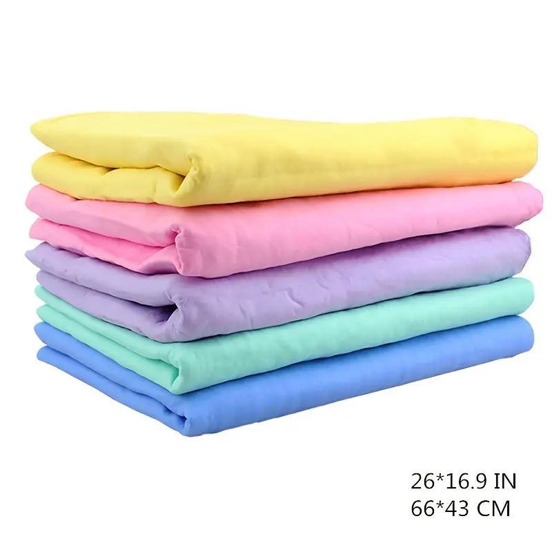 Car Cleaning Chamois Cloth Car Drying Towel Real Leather Washing Cloth