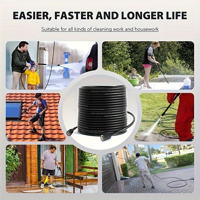 Car Water Pipe hose 25ft Or 50ft X 1 4 pressure Cleaning Machine Hose