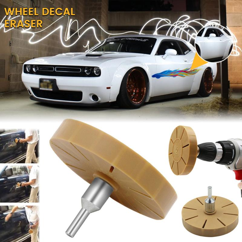 Decal Eraser Wheel Pneumatic Car Sticker Glue Remover Tool