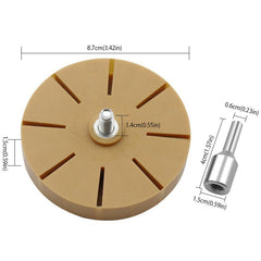 Decal Eraser Wheel Pneumatic Car Sticker Glue Remover Tool