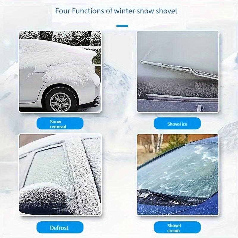 Snow Brush And Ice Scraper Car Tool Comfortable Foam Grip