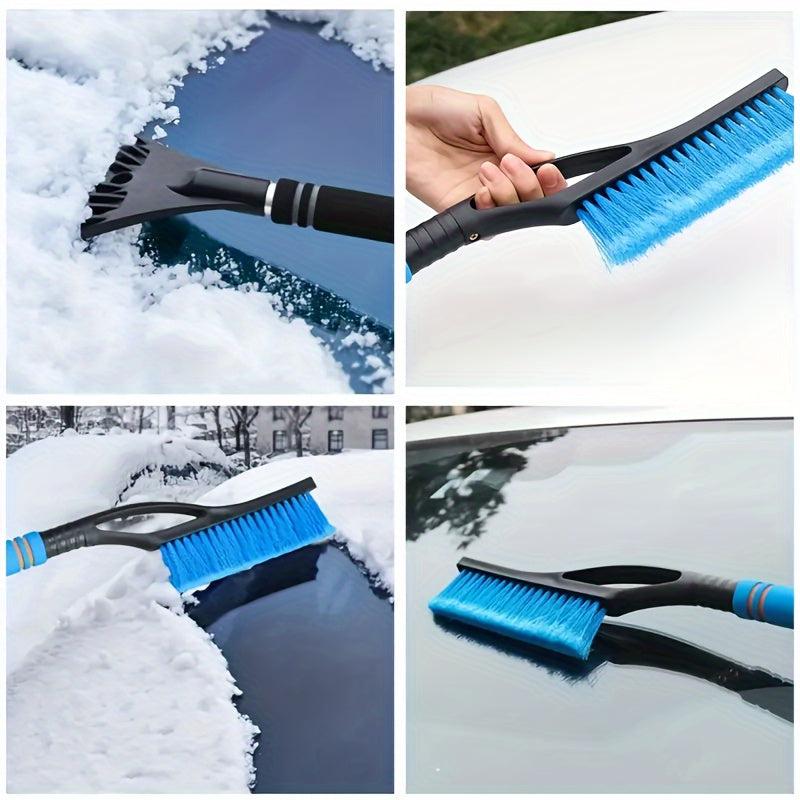 Snow Brush And Ice Scraper Car Tool Comfortable Foam Grip