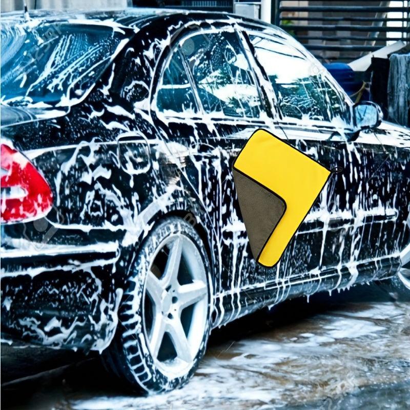 5pcs Microfiber Towels For Automotive Absorbent Drying Towels