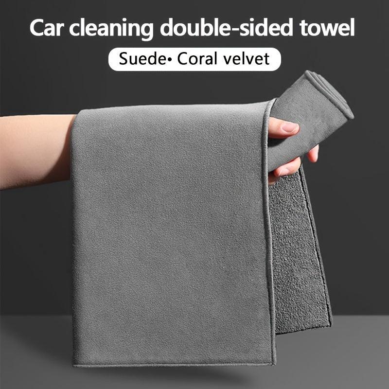 Deerskin Car Wash Towel High Cleaning Towel Coral Cloth No Scratch