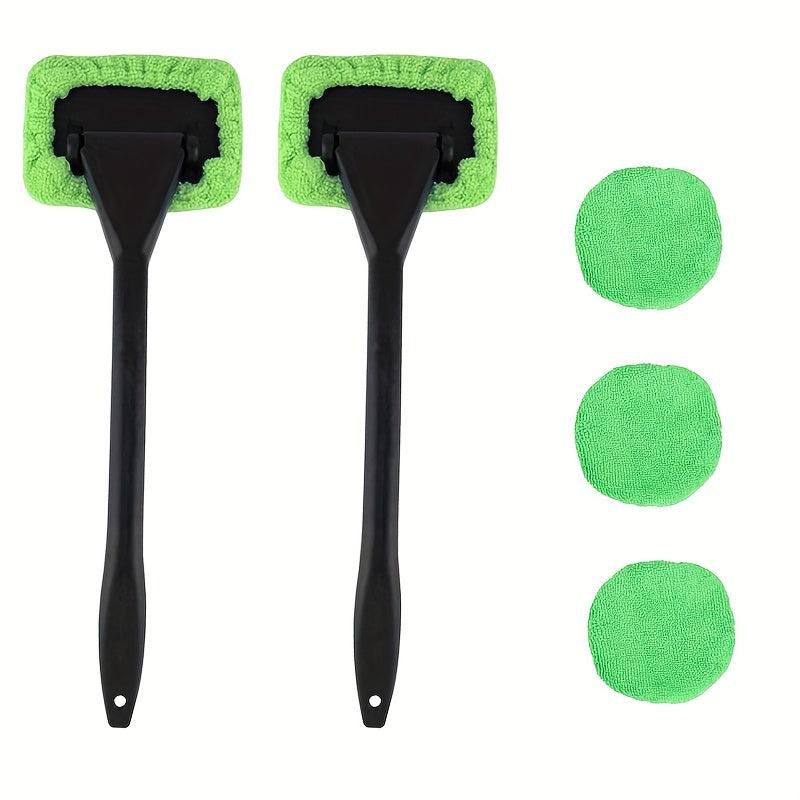 Car Front Windshield Defogging Brush Interior Car Window Defogging Tool
