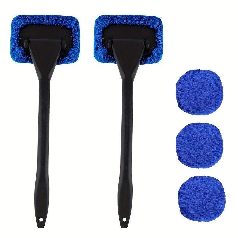 Car Front Windshield Defogging Brush Interior Car Window Defogging Tool
