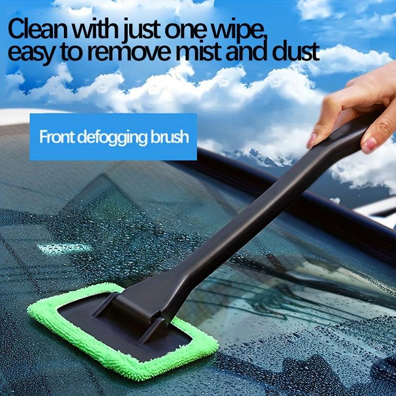 Car Front Windshield Defogging Brush Interior Car Window Defogging Tool