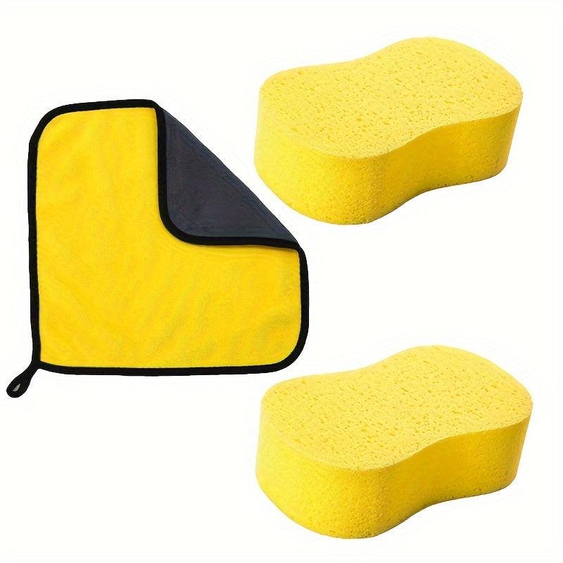 Car Wash Sponge Extra Large Water Absorbing & Decontamination Sponge Block