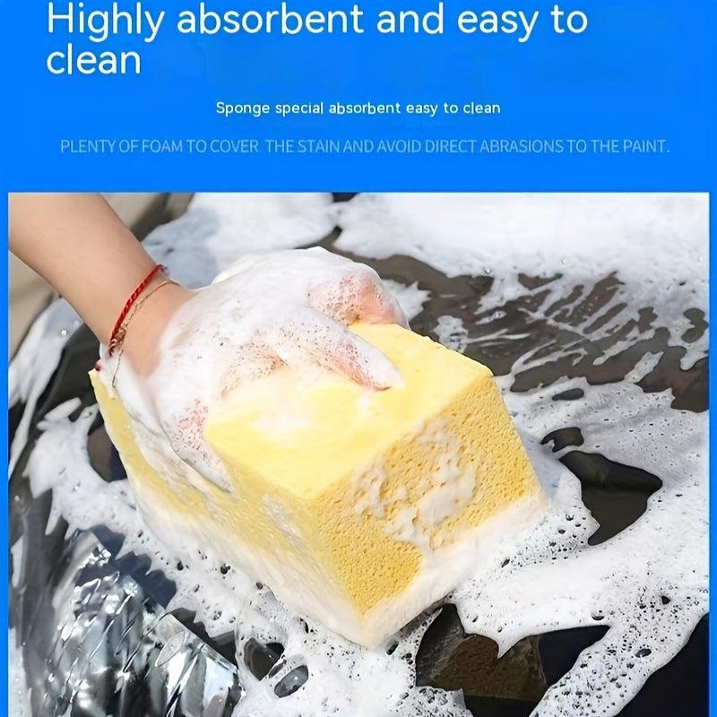 Car Wash Sponge Extra Large Water Absorbing & Decontamination Sponge Block