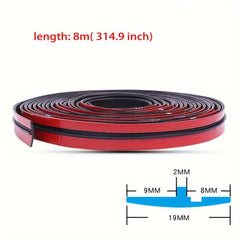 Car Windshield Seal Rubber Strip: Waterproof Dustproof & Soundproof