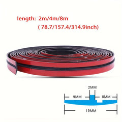 Car Windshield Seal Rubber Strip: Waterproof Dustproof & Soundproof