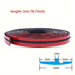 Car Windshield Seal Rubber Strip: Waterproof Dustproof & Soundproof