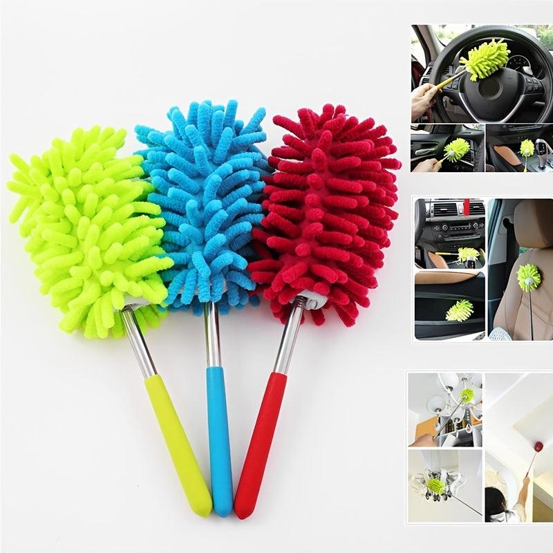 Microfiber Duster Brush Extendable Hand Dust Cleaner Anti Dusting Brush