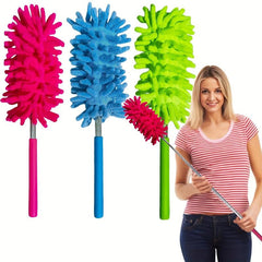 Microfiber Duster Brush Extendable Hand Dust Cleaner Anti Dusting Brush