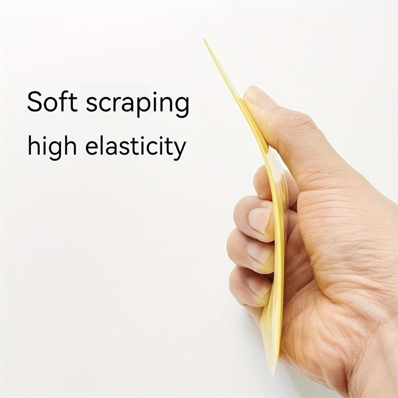 Curved Edge Triangle Scraper High Elastic Thin Edge Plug Edge Scraping Film
