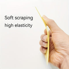 Curved Edge Triangle Scraper High Elastic Thin Edge Plug Edge Scraping Film