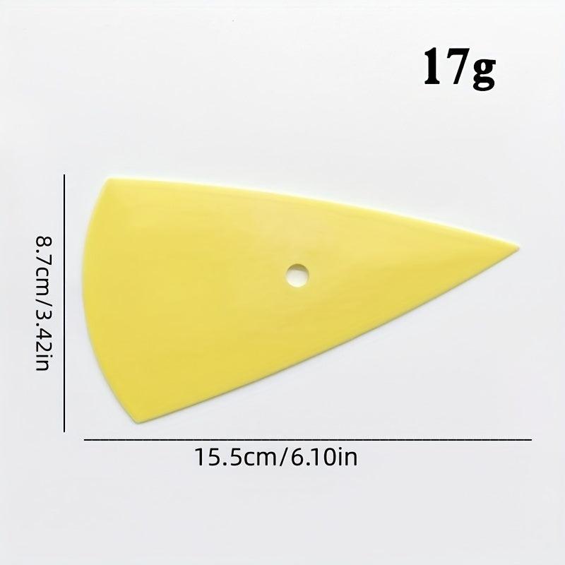 Curved Edge Triangle Scraper High Elastic Thin Edge Plug Edge Scraping Film