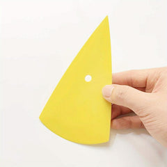 Curved Edge Triangle Scraper High Elastic Thin Edge Plug Edge Scraping Film